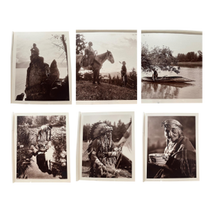 Rollin H. McKay 1979 Native American Photographic Portfolio Set of Six 16x20 Coa