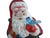 Vintage Old World Christmas Santa With Feathered Friends Lamp 1999 Retired Works For Sale In Phoenix - Image 6 of 8