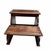 Farmhouse Vintage 1980s Mahogany Bed Steps For Sale - Image 3 of 5