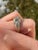 Silver The Alec: Men's Antique 18K White Gold Ring set with Diamond For Sale - Image 8 of 9