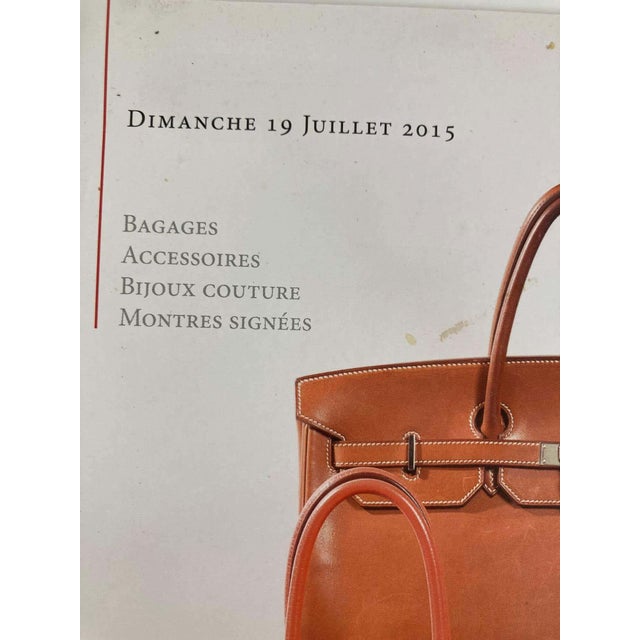 Haute Couture and Luxury Leather Goods by Besch Cannes Auction Catalog France, Juillet 2015. Regular sales in one of the...