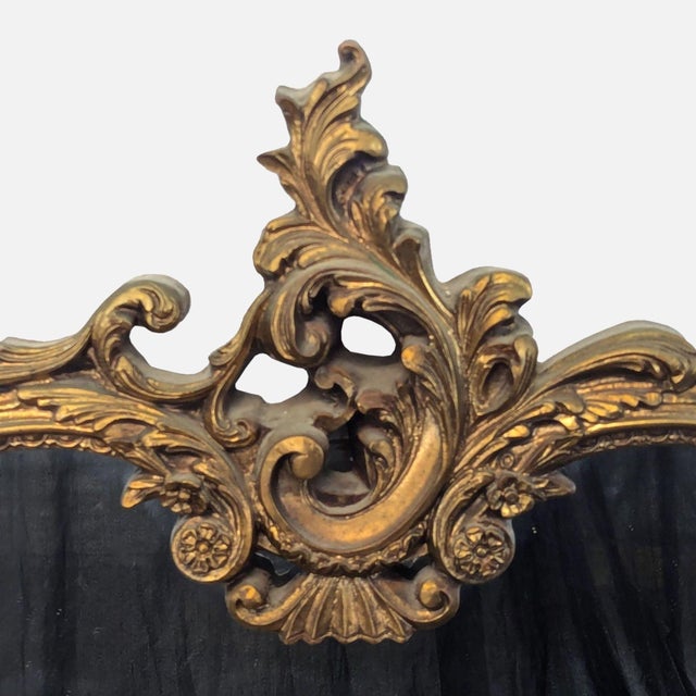 Vintage Rococo "Lover's Mirror" For Sale - Image 4 of 8