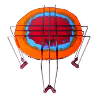 High Triple Play Coffee Table by Gaetano Pesce for Fish Design For Sale