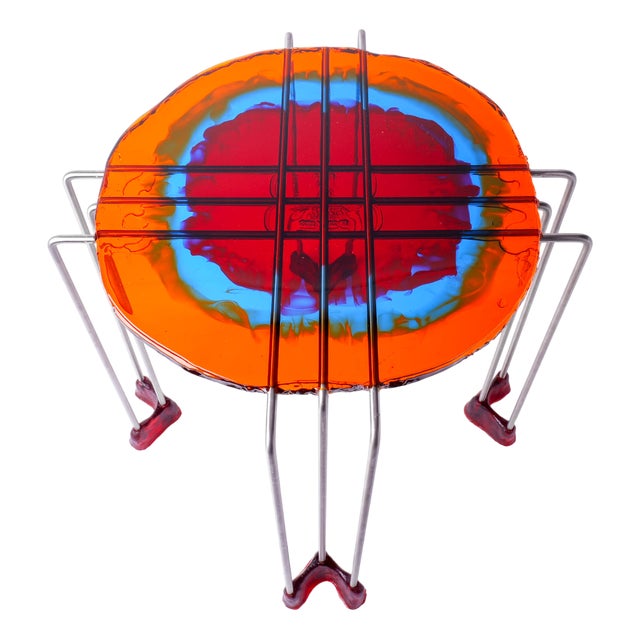 High Triple Play Coffee Table by Gaetano Pesce for Fish Design For Sale