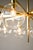 Large Ceiling Lamp in Brass and Clear Glass attributed to Hans-Agne Jakobsson, 1950s For Sale - Image 9 of 14