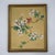 Pair of original paintings forming a two-panel diptych, with white hibiscus blossoms, vivid red birds, and branching...