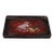 Rosewood Tray Inlaid With Mother-of-Pearl Lion Motif For Sale