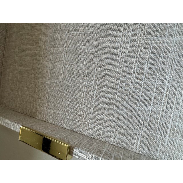 Linen Decorative Tray For Sale In Miami - Image 6 of 7