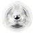 Mid-Century Space Age Glass Wave Flush Mount by Koch & Lowy for Peill & Putzler, Germany, 1970s For Sale