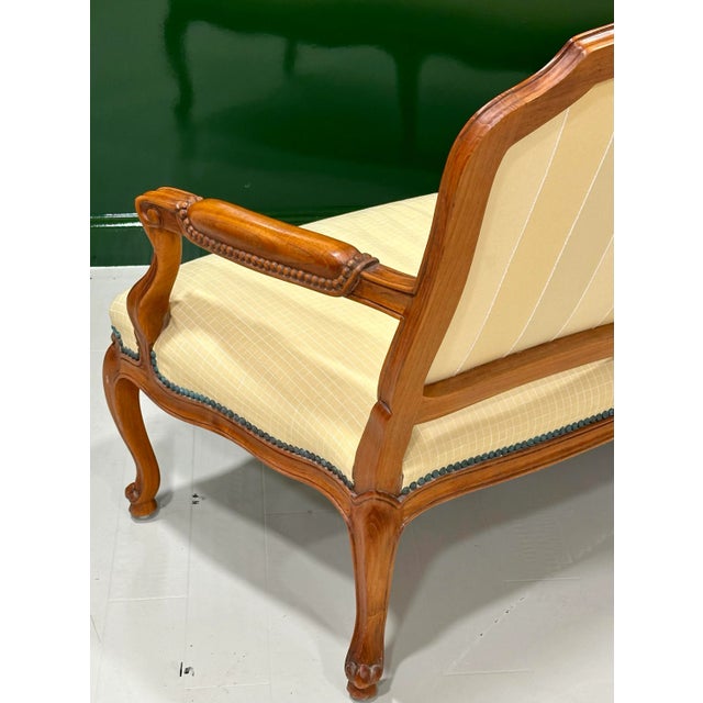 2010s John Hutton for Sutherland 61-Inch Teak Indoor/Outdoor Settee For Sale - Image 5 of 10