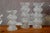 Boho Chic Vintage Candlesticks in White Tormented Glass, 1960, Set of 3 For Sale - Image 3 of 6