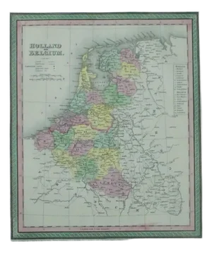 Map of Russia in Europe by Cowperthwait, 1850