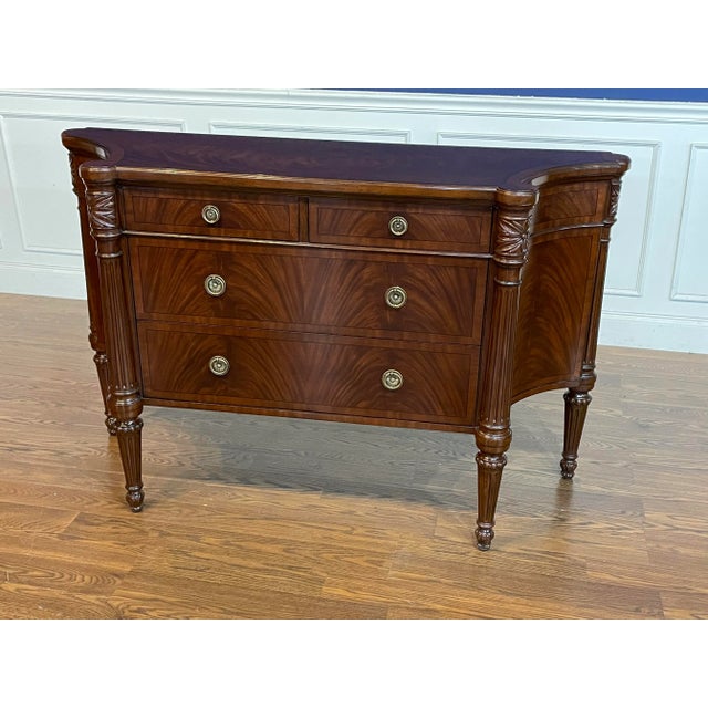 2020s Leighton Hall Showroom Sample - Sheraton Mahogany Sideboard For Sale - Image 5 of 10