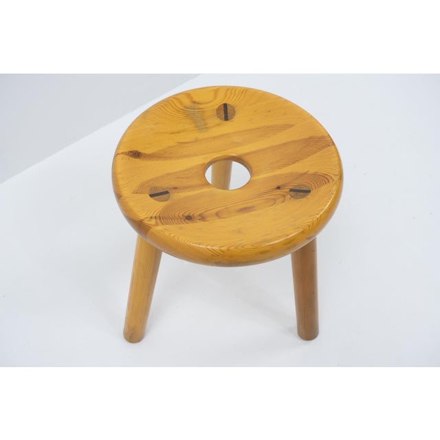 1970s Sauna Stool by Bertel Gardberg for Artek, Finland, 1970s For Sale - Image 5 of 9