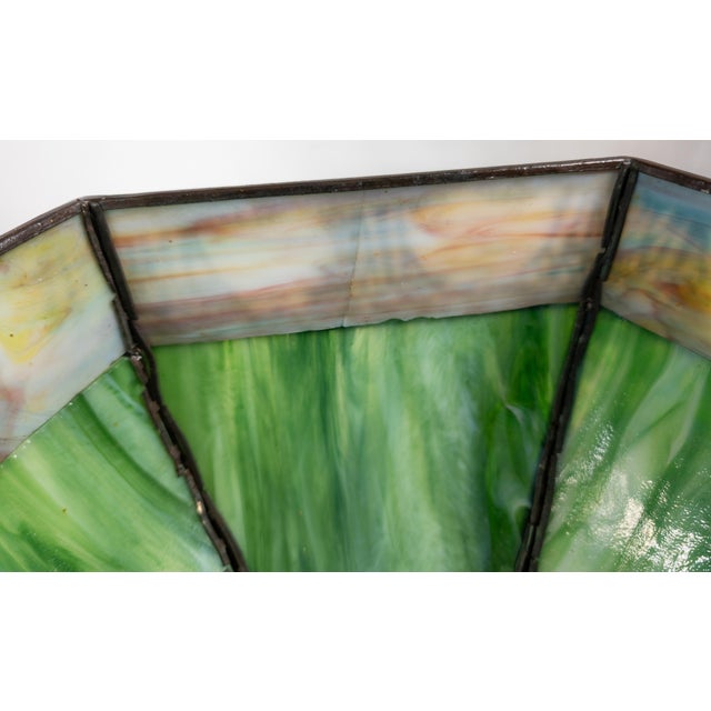 Early 20th Century Arts and Crafts Handle Table Lamp For Sale - Image 14 of 18