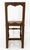 French Lorraine Side Chair in Oak, 1940s For Sale - Image 6 of 9