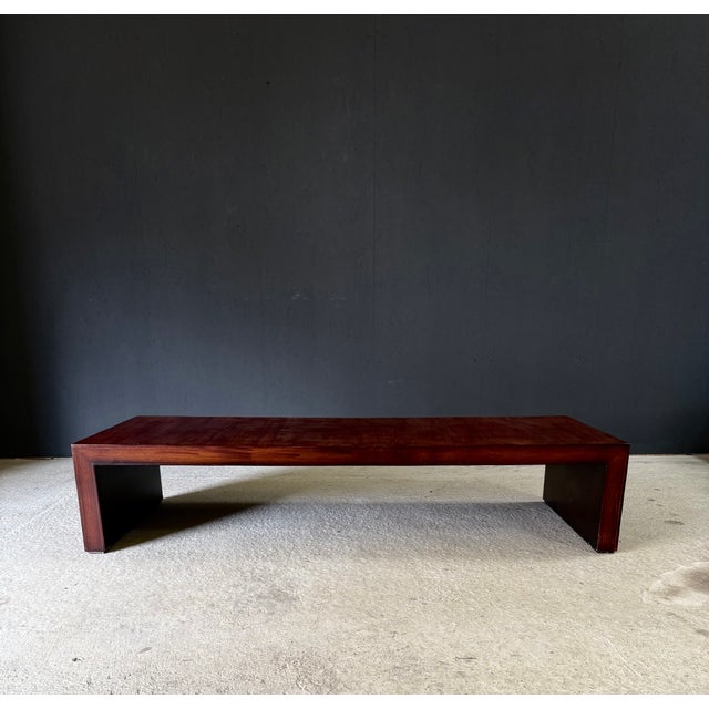 Modernist Bamboo Coffee Table by Axel Vervoordt, 1980s For Sale - Image 4 of 18