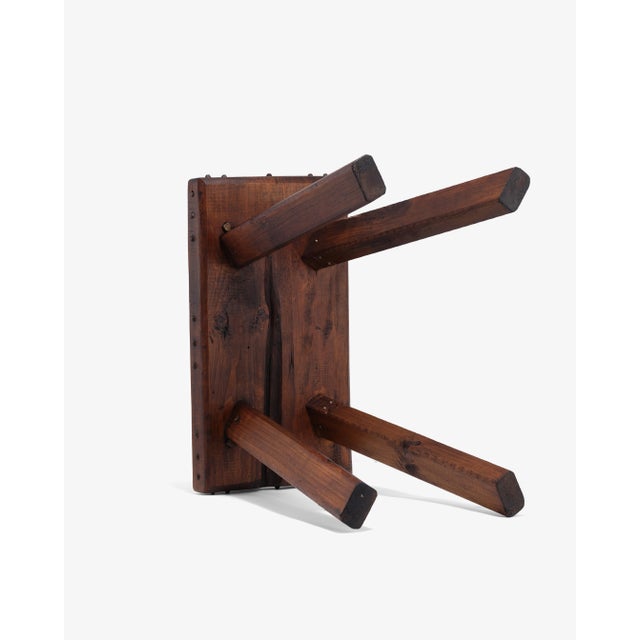 Pre-Industrial Wooden Bench or Side Table For Sale - Image 6 of 8
