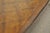 Vintage French Country Oak Parquetry Inlay Refectory Extension Leaf Dining Table For Sale - Image 4 of 12