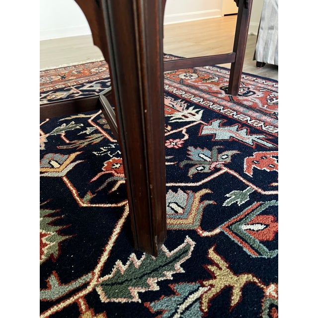 Henkel Harris 5212 29 Banded Mahogany Chippendale Butler's Tray Coffee Table For Sale In Boston - Image 6 of 9