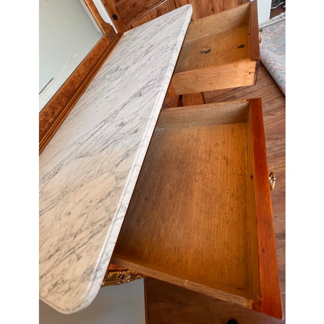 Late 19th Century French Louis XVI Style Ormolu (Gilded Bronze Mounts) Server/ Sideboard For Sale - Image 14 of 18