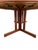 Mid-Century Danish Modern Round / Oval Teak Dining Table For Sale - Image 12 of 12
