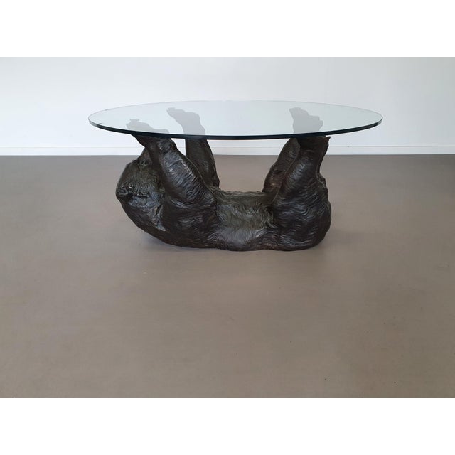 Bear Coffee Table in Bronze For Sale - Image 12 of 18