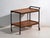 Vintage Serving Cart in Wood and Metal, Central Europe, 1960s For Sale - Image 10 of 10