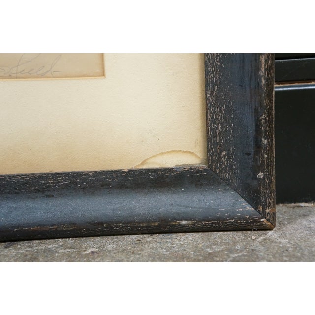 Printmaking Materials Antique Edward Loyal Field Signed Lake Champlain Landscape Etching 31" For Sale - Image 7 of 12