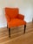 Brueton Brueton Modern Orange Side Chair For Sale - Image 4 of 4
