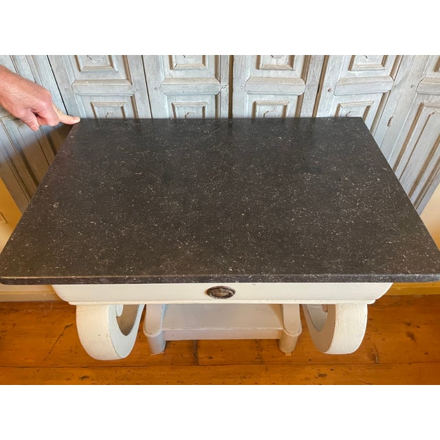 French Louis Philippe Trumeau Side Table For Sale - Image 3 of 18