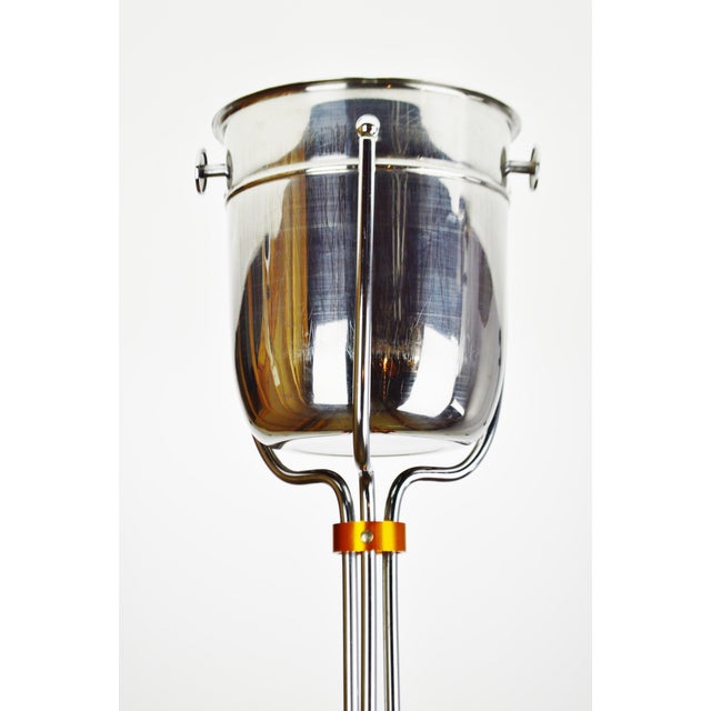 Vintage Commercial Stainless Steel Ice Bucket with Stand Chairish