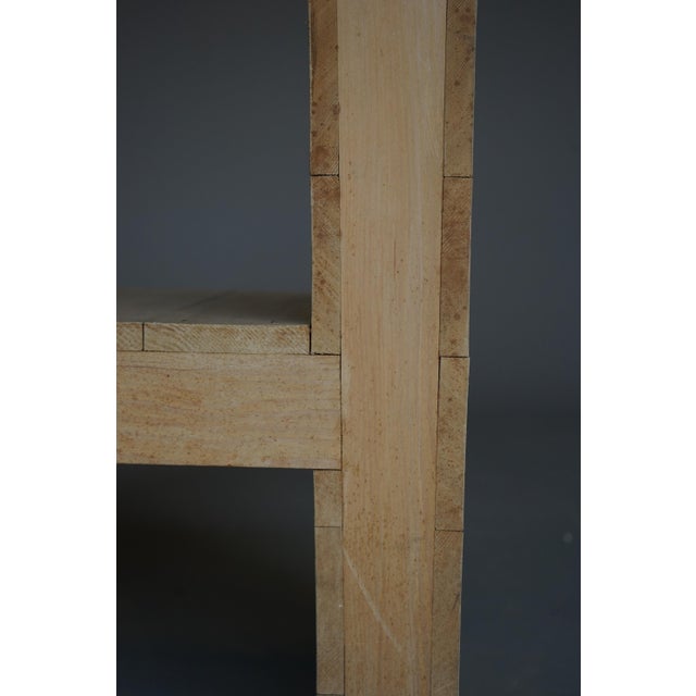 Bossche School Two-Tier Side Table in the style of Dom Hans Van Der Laan, 1960s For Sale - Image 18 of 18