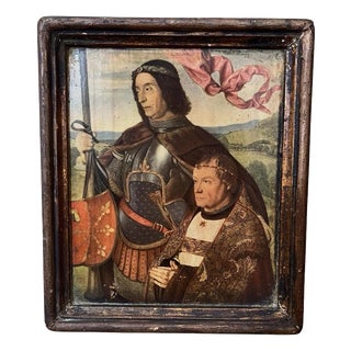 Early 20th Century Liberty of London Pre-Raphaelite Style Wooden Panel For Sale