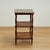 Pair of Vintage British Colonial Style Three Tiered Stands For Sale - Image 9 of 16