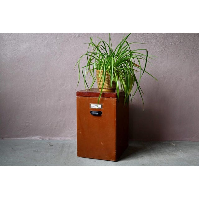 Paper Large Industrial Herbalist Cardboard Box For Sale - Image 7 of 16