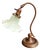 Art Nouveau Desk Lamp in Bronze and Opalescent Glass, 1890s For Sale