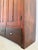 19th C. Walnut Cabinet With Scallop Trim American Primitive Armoire Closet For Sale - Image 12 of 16