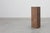 Contemporary Rectangular Red Granite Pedestal, Belgium, 1920s For Sale - Image 3 of 14