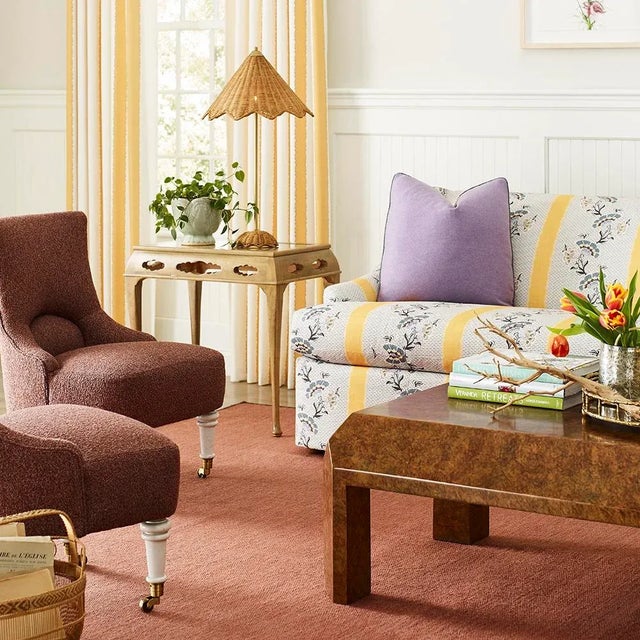 Traditional Celerie Kemble for Woodbridge Facet Cocktail Table in Faux Tortoise For Sale - Image 3 of 3