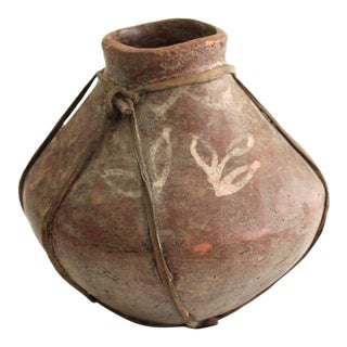 Antique Tarahumara Terracotta Tesgüino Fermenting Pot For Sale