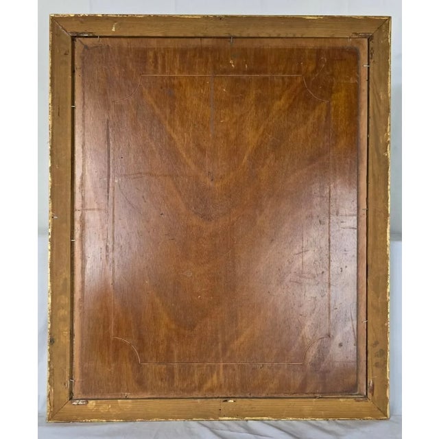 Impressionist Artist, Portrait, Oil on Wood Panel, Framed For Sale - Image 8 of 13