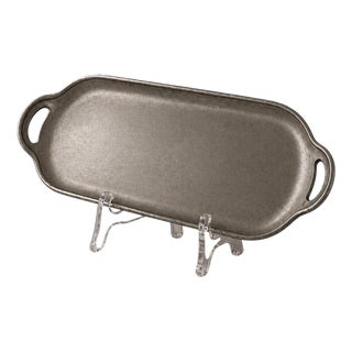 Swedish Pewter Tray from Schreuder & Olsson, Stockholm, 1950s For Sale