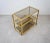 Serving Bar Cart in Brass and Smoked Glass, Italy, 1970s For Sale - Image 11 of 15