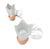 Vintage Table Lamps in Frosted Glass by Villeroy and Boch, 1990s, Set of 2 For Sale - Image 3 of 7