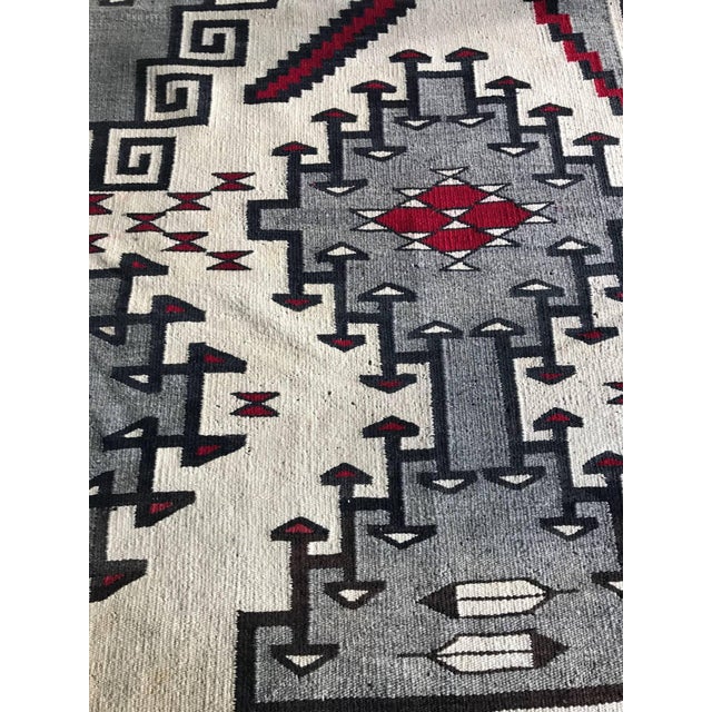 Early 20th Century Large and Rare Antique Navajo Klagetoh Rug For Sale - Image 5 of 8