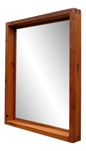 Large Mid-Century Mirror by Roland Wilhelmsson, 1969