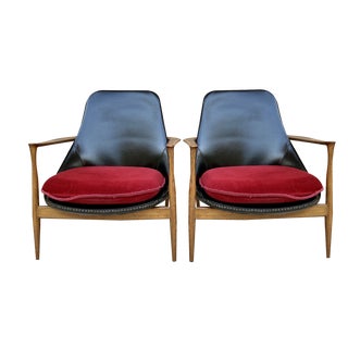 Set of Mid-Century Lounge Chairs by Ib Kofod-Larsen, Denmark, 1950s For Sale