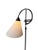 Vintage Art Deco Floor Lamp in Wrought Iron and Silk by Jan Joustra, 1920s For Sale - Image 13 of 14