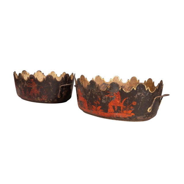 Louis XVI Tole Verrieres - a Pair For Sale - Image 11 of 12